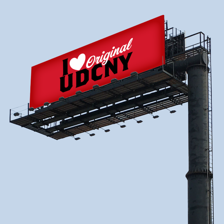 I Heart UDCNY Billboard